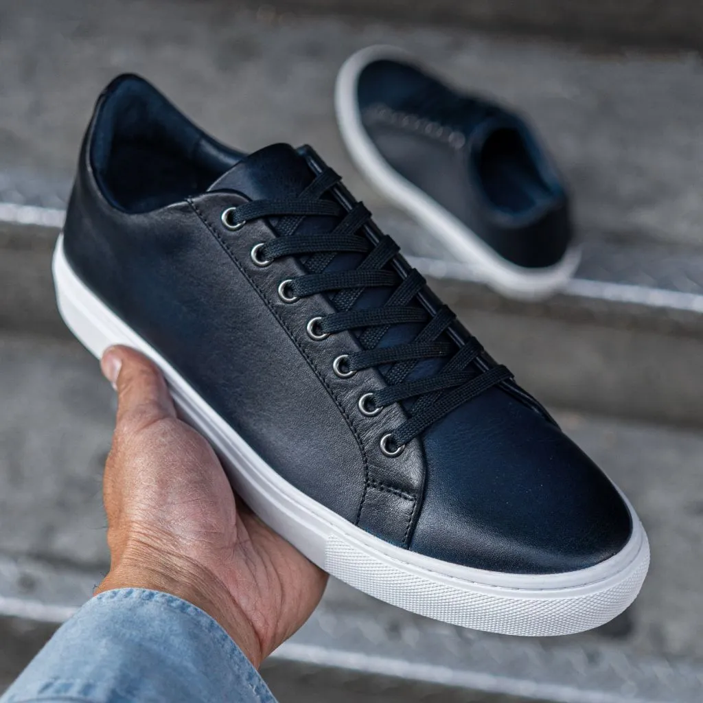 Premier Low Top | Bleu Foncé