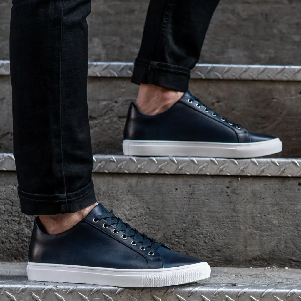Premier Low Top | Bleu Foncé