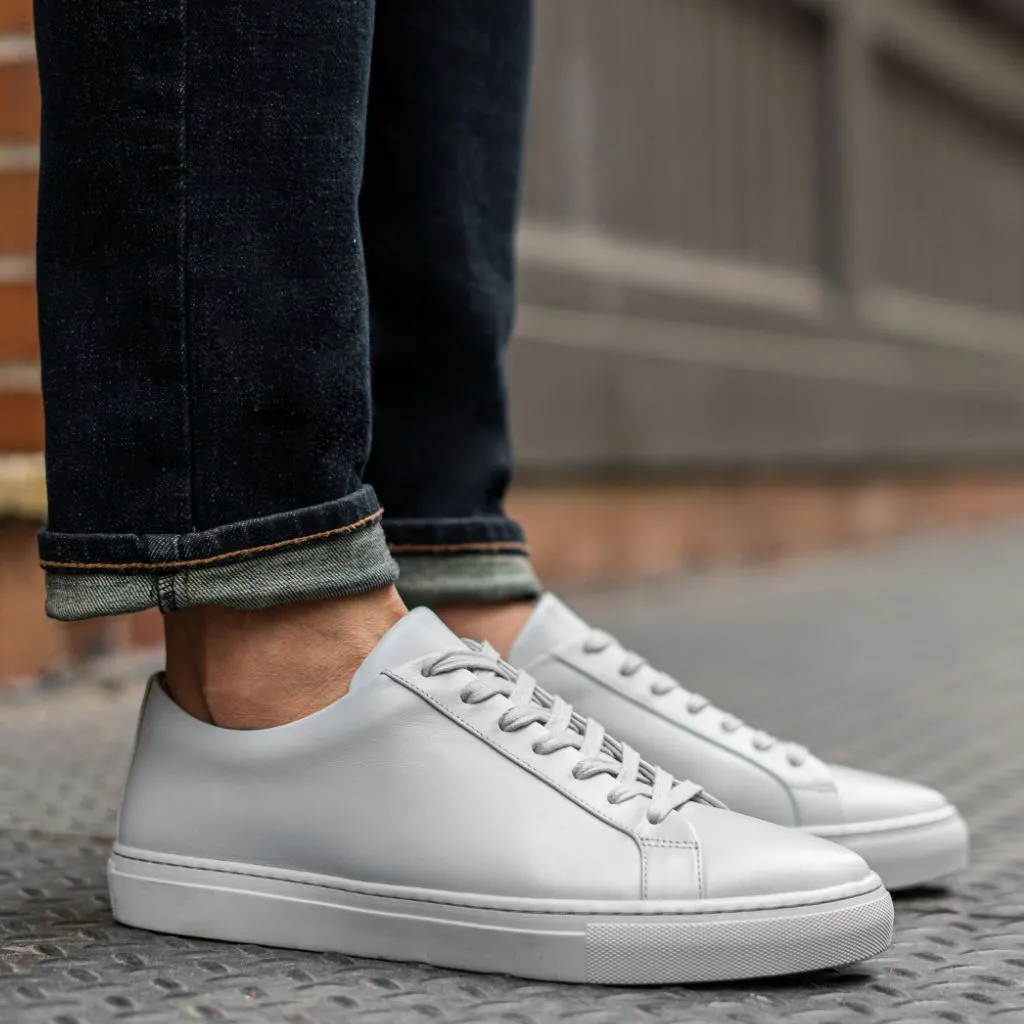 Premier Low Top | Gris clair