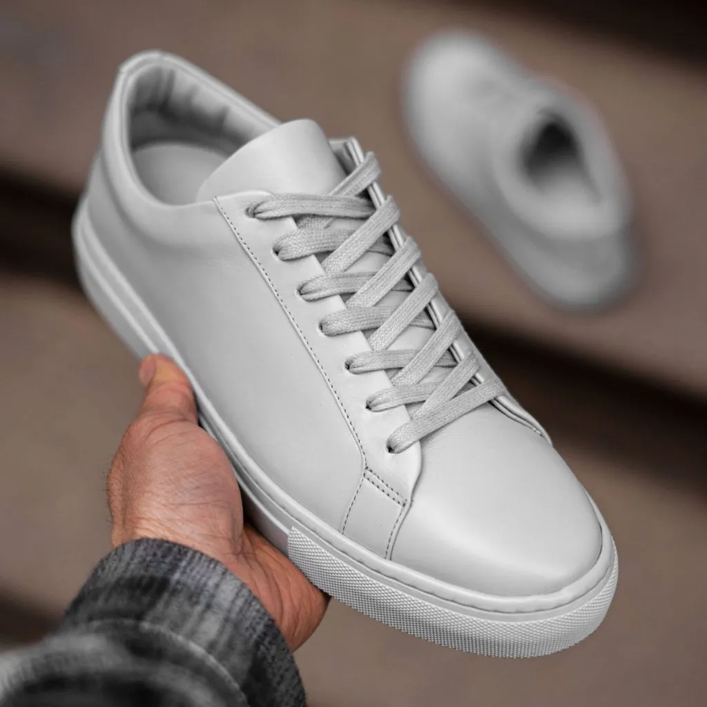 Premier Low Top | Gris clair