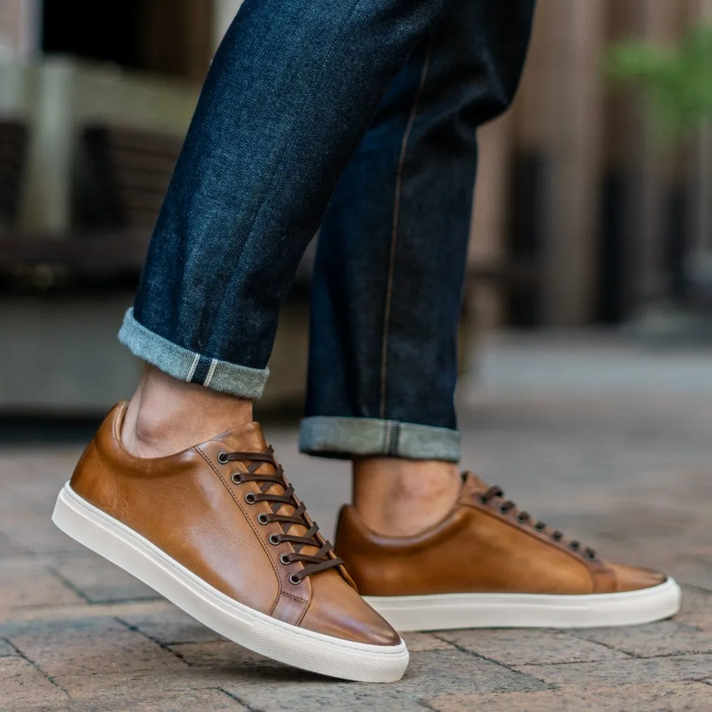 Premier Low Top | Caramel