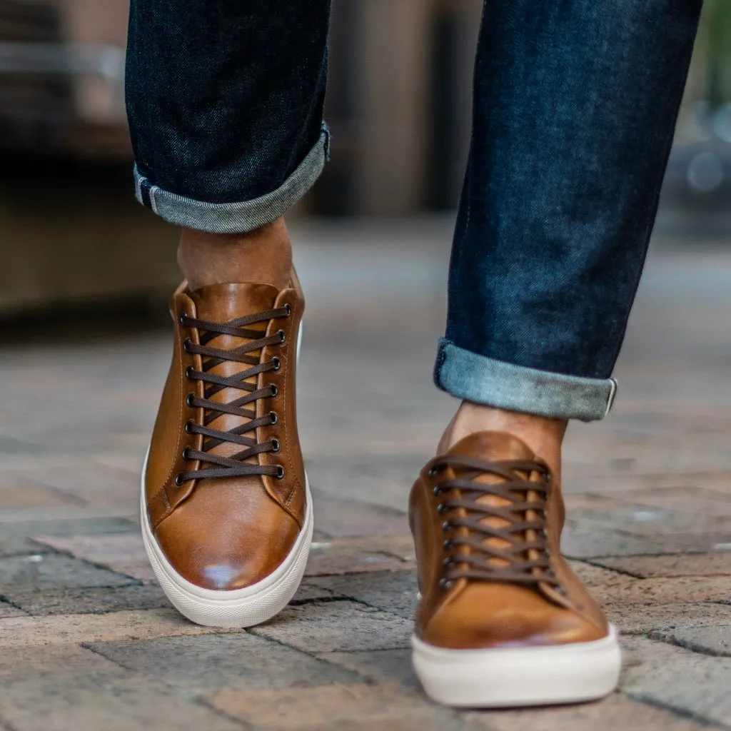 Premier Low Top | Caramel