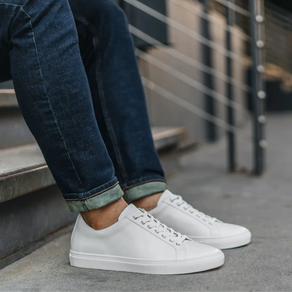 Premier Low Top | Blanc