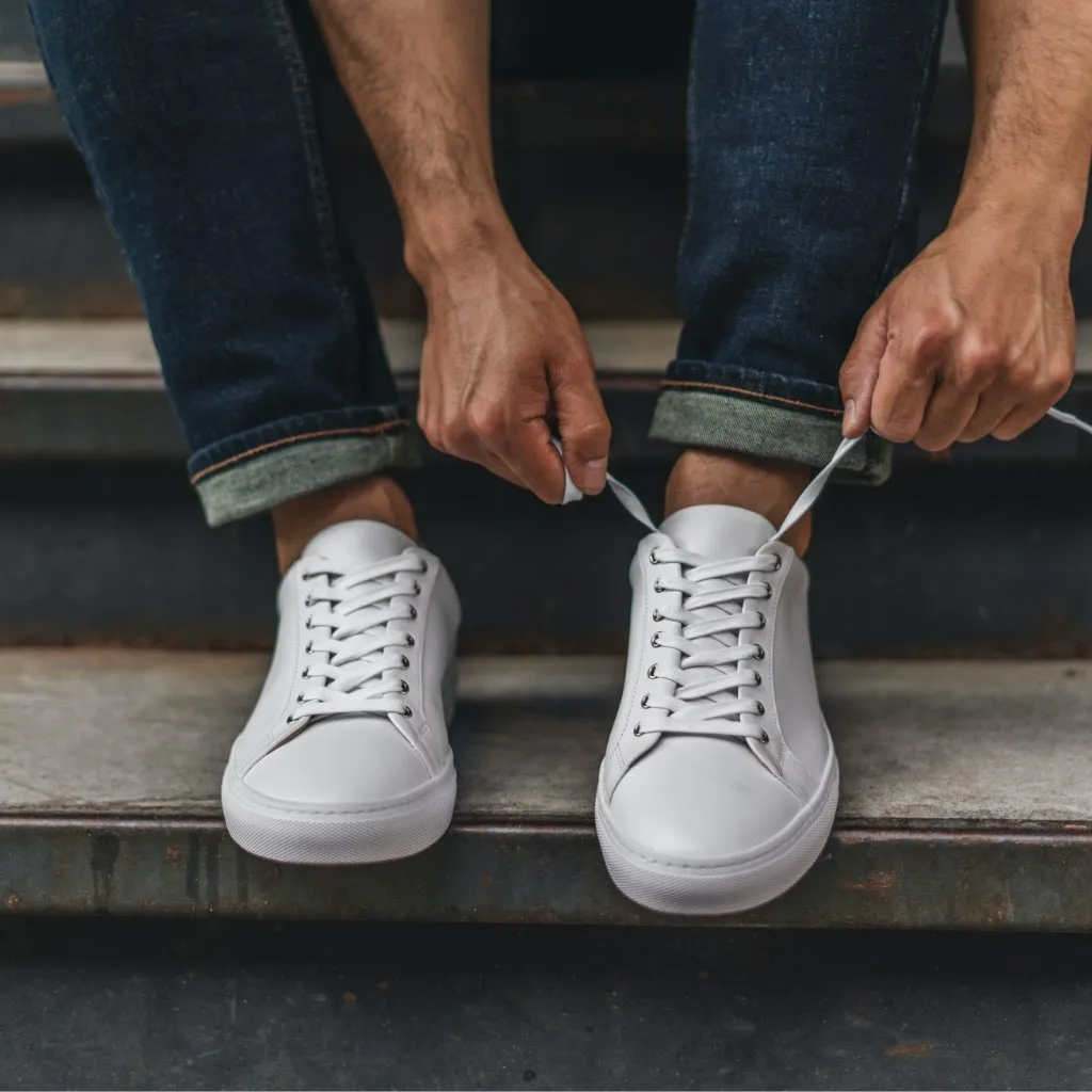 Premier Low Top | Blanc