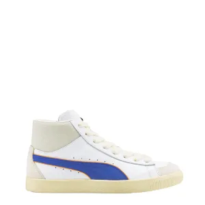 Puma Clyde Mid Bball Rhuigi Entraîneur Femme Blanc Puma / Bleu Royal Saphir