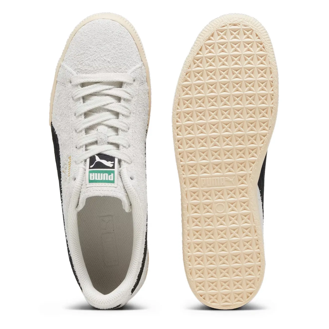 Puma Femmes Clyde Teasel Gris Calme / Noix de Cajou
