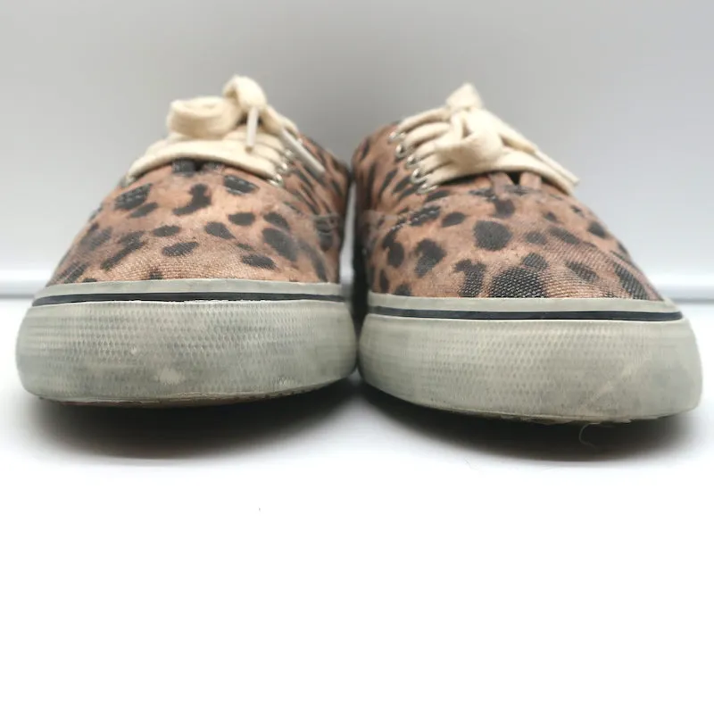 RE/DONE Basket skate basse années 70 en toile imprimée léopard délavée taille 40 NEUVE