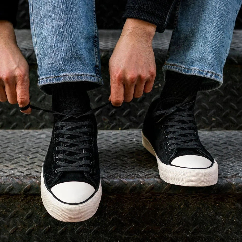 Retro Low Top | Noir