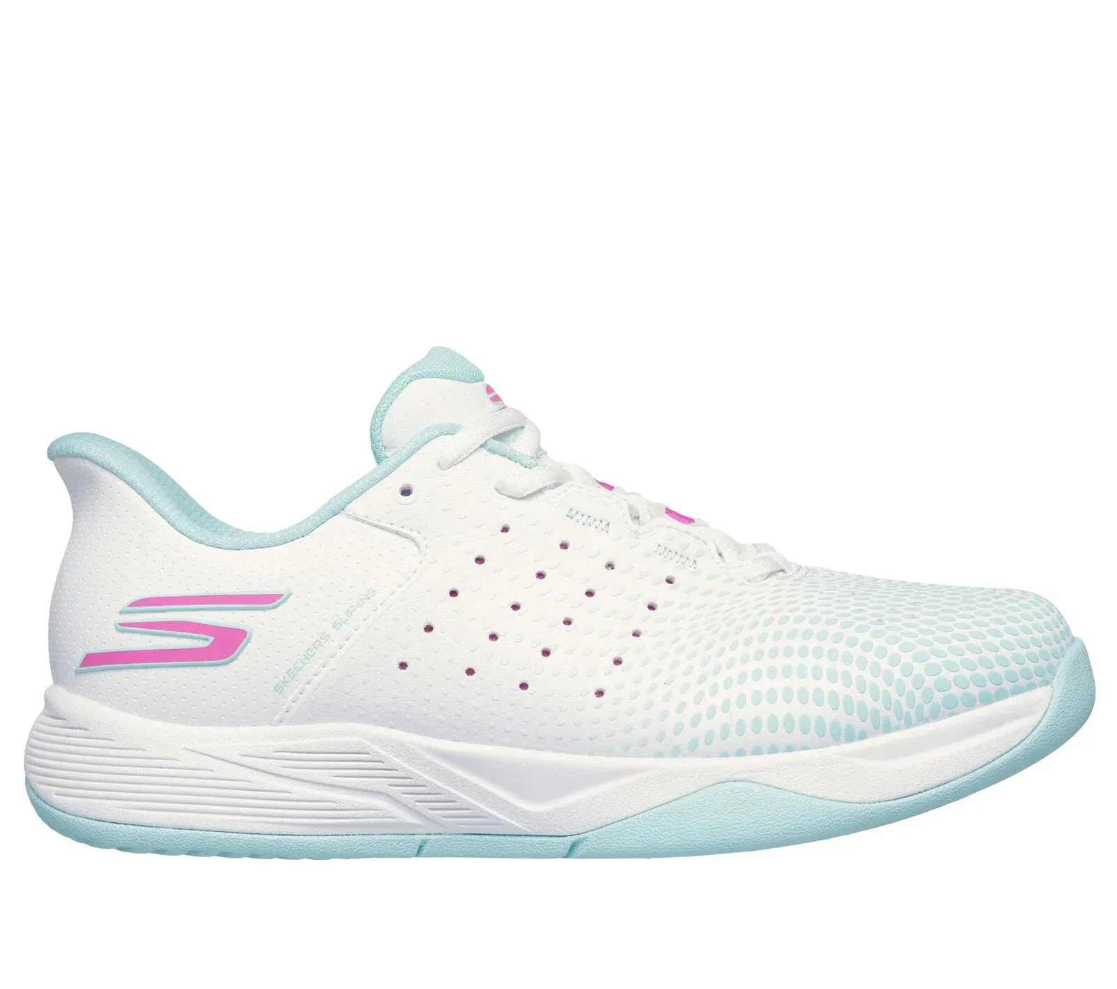 Chaussures Skechers Femme à Enfilage Facile : Coupe Détendue - Viper Court Reload Pickleball
