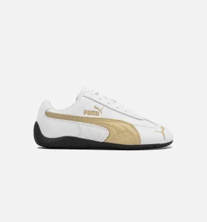 Speedcat Chaussure de Style en Cuir pour Femme - Blanc/Amande