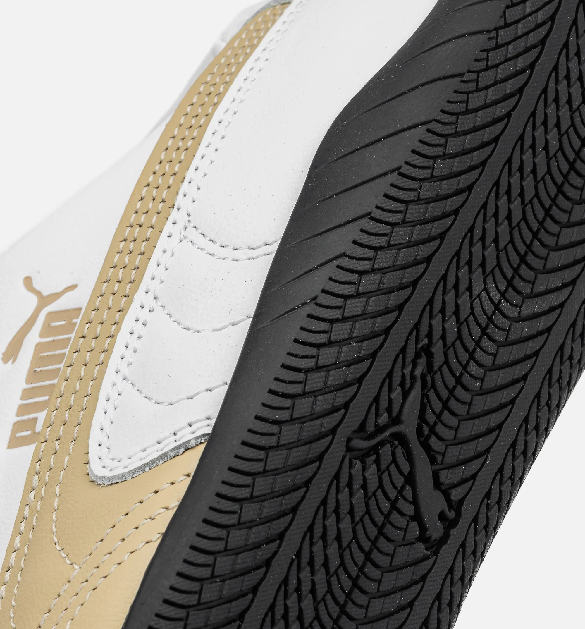 Speedcat Chaussure de Style en Cuir pour Femme - Blanc/Amande