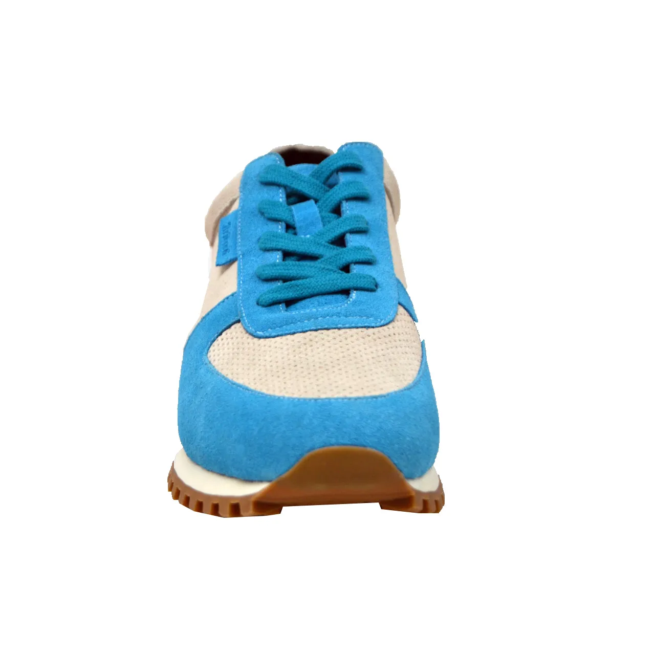 Surrey Aqua & Bone Sneakers - Chaussures stylées et confortables de la collection britannique