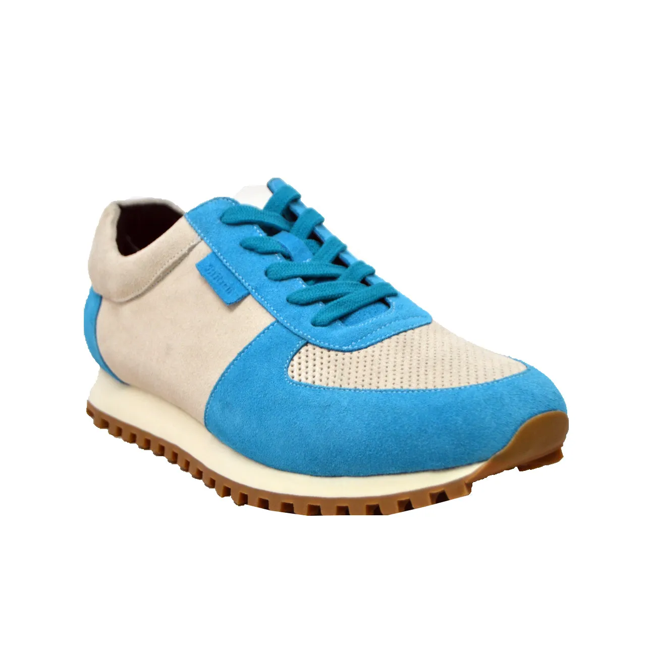 Surrey Aqua & Bone Sneakers - Chaussures stylées et confortables de la collection britannique