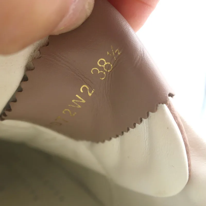 Valentino Flycrew Baskets Basses en Suédine Rose Taille 38.5