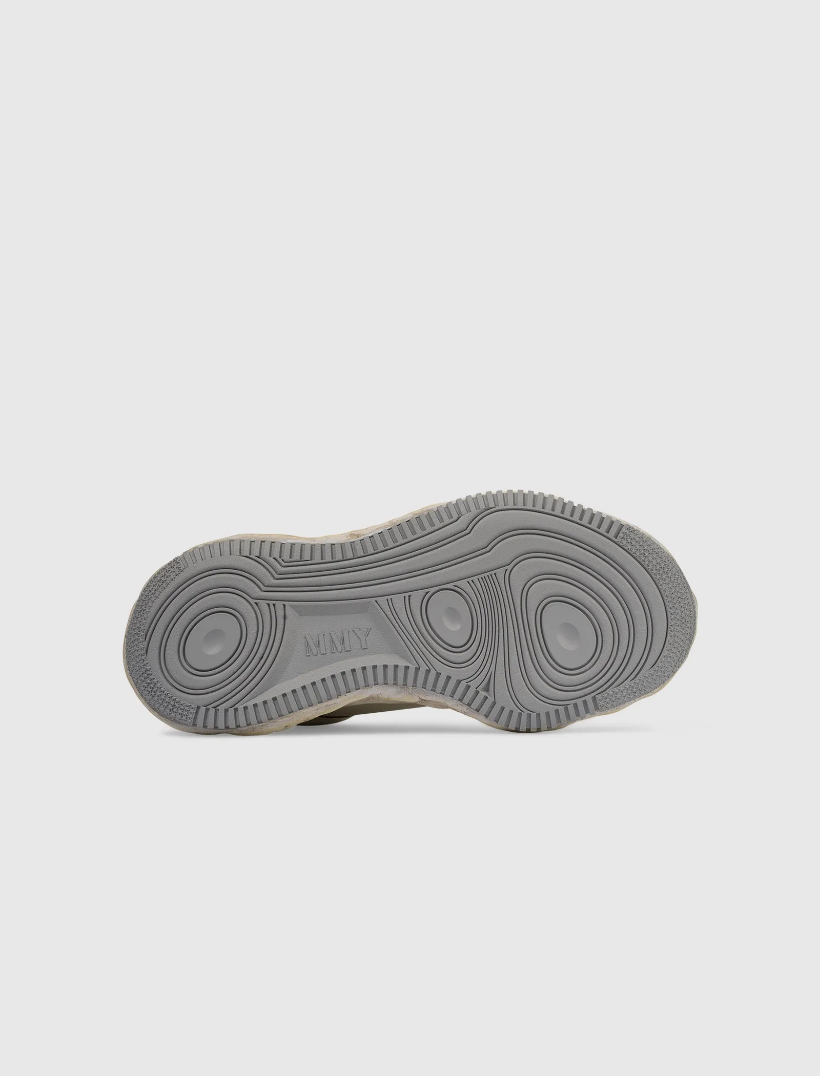 WAYNE LOW TOP SNEAKERS EN CUIR CRAQUELÉ 